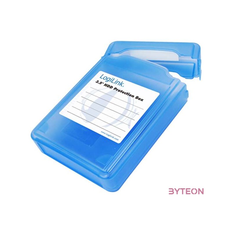 Logilink HDD Protection Box for 3,5" Blue