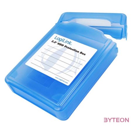 Logilink HDD Protection Box for 3,5" Blue
