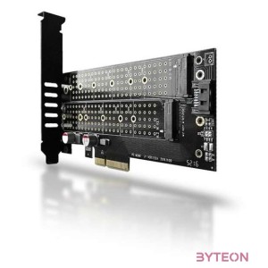 AXAGON PCEM2-D PCIe NVMe+NGFF M.2 adapter