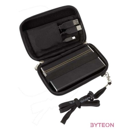 RivaCase 9101 Davos (PU) HDD,GPS Case Black