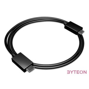 Club3D USB3.1 Type C - USB3.1 Type C 0,8m kábel Black