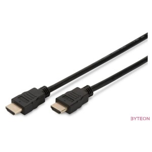 Assmann HDMI High Speed Ethernet connection cable type A M,M 5m Black