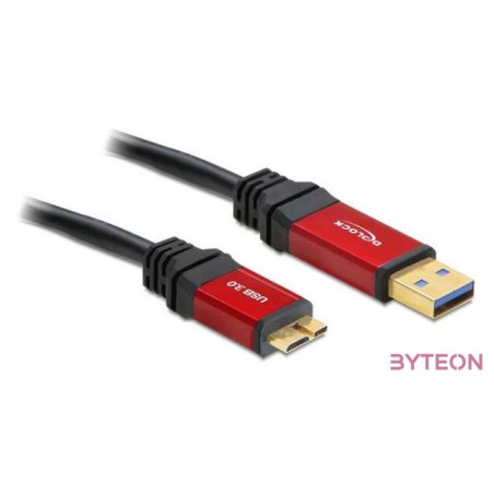 DeLock Cable USB 3.0 Type-A male  USB 3.0 Type Micro-B male 1m Premium