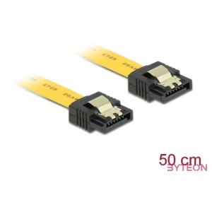 DeLock SATA 6 Gb,s straight,straight metal 50cm kábel