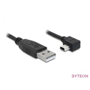 DeLock Cable USB 2.0-A male  USB mini-B 5pin male angled 5m