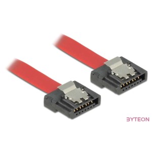 DeLock Cable SATA FLEXI 6 Gb,s 50cm Red Metal