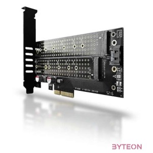 AXAGON PCEM2-D PCIe NVMe+NGFF M.2 adapter