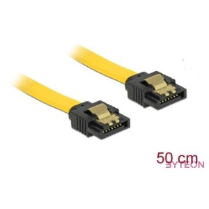 DeLock SATA 6 Gb,s straight,straight metal 50cm kábel