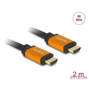 DeLock Ultra High Speed HDMI Cable 48 Gbps 8K 60 Hz 2m