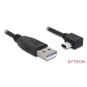 DeLock Cable USB 2.0-A male  USB mini-B 5pin male angled 5m