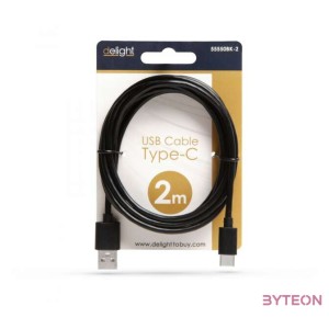 Delight USB Type-C 2m Black