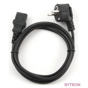 Gembird Hálózati tápkábel 1,8m Black