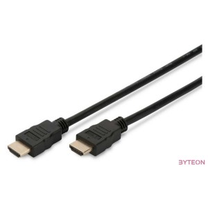 Assmann HDMI High Speed Ethernet connection cable type A M,M 5m Black