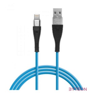 Delight iPhone adatkábel szövet bevonat 1m (több szín)