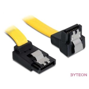 DeLock Cable SATA 6 Gb,s up,down metal 20 cm