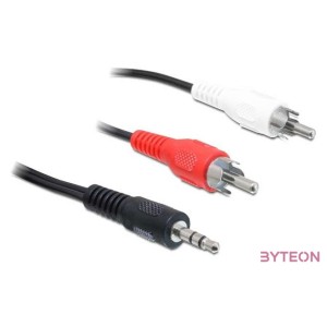 DeLock Cable Audio 3.5 mm stereo jack male  2x RCA male 3m