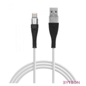 Delight iPhone adatkábel szövet bevonat 1m (több szín)