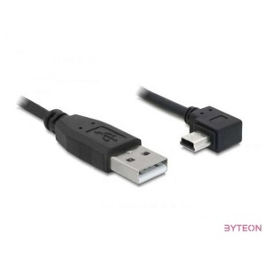 DeLock Cable USB 2.0-A male  USB mini-B 5pin male angled 5m