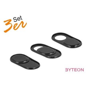 DeLock Webcam Cover for Laptop, Tablet and Smartphone 3 pack