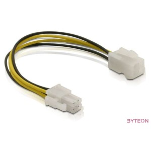DeLock Extension cable P4 4 pin male  P4 4 pin female 15cm