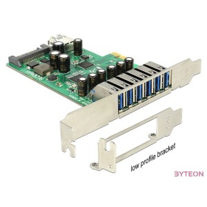 DeLock PCI Express Card  6x external + 1x internal USB 3.0
