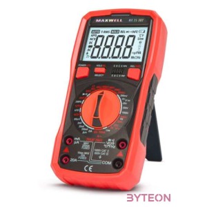 Maxwell Digitális multiméter (TRUE RMS) 25302