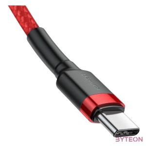 Baseus  Cafule USB Type-C - USB Type-C QC3.0 cable 1m Red