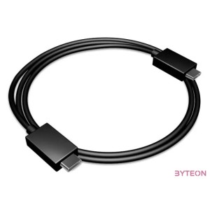 Club3D USB3.1 Type C - USB3.1 Type C 0,8m kábel Black