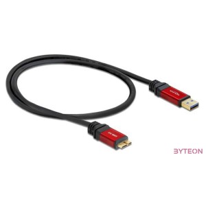DeLock Cable USB 3.0 Type-A male  USB 3.0 Type Micro-B male 1m Premium