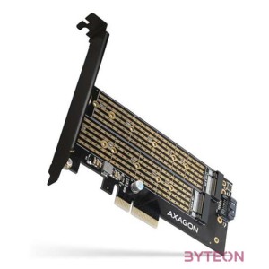 AXAGON PCEM2-D PCIe NVMe+NGFF M.2 adapter