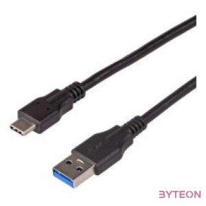 Akyga USB 3.1 type C , USB A cable 1m Black