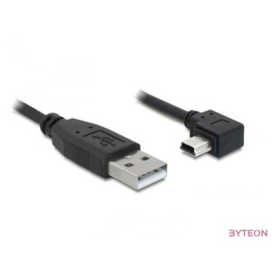 DeLock Cable USB 2.0-A male  USB mini-B 5pin male angled 1m