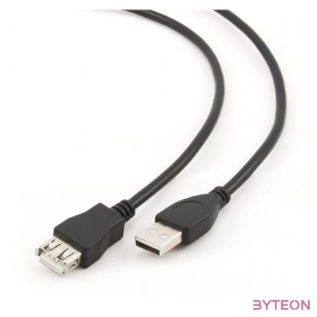 Gembird USB 2.0 hosszabbító kábel 3m Black