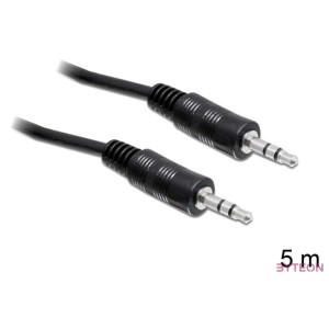 DeLock Jack 3,5mm apa,apa audio kábel 5m