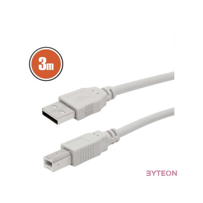 Delight USB 2.0 kábel 3m