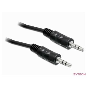 DeLock audio kábel, DC jack 3.5 mm apa , apa, 2.5 m