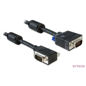 DeLock Cable SVGA 2m male-male angled