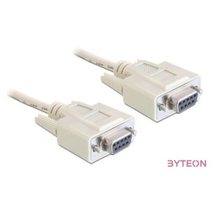 DeLock Cable Serial Null modem 9 pin female  9 pin female 5m