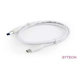 Gembird USB 3.0 AM to Type-C cable 1m White