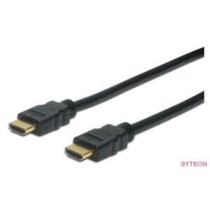 Assmann HDMI High Speed Ethernet connection cable type A M,M 3m Black