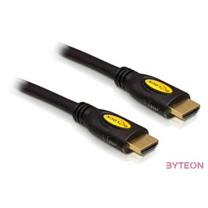 DeLock Cable High Speed HDMI with Ethernet - HDMI-A male  HDMI-A male 4K 1m