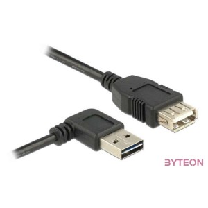 DeLock Extension cable EASY-USB 2.0 Type-A male angled left , right  USB 2.0 Type-A female 0,5m