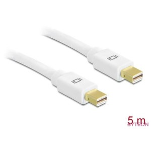 DeLock Mini DisplayPort 1.2 male  Mini DisplayPort male 4K 5m cable
