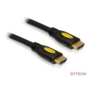 DeLock Cable High Speed HDMI with Ethernet - HDMI-A male  HDMI-A male 4K 1m