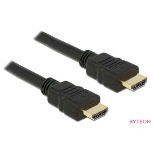 DeLock HDMI male,male  összekötőkábel 4K 1,5m Black