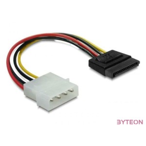 DeLock Power SATA HDD  4pin male straight cable