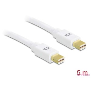 DeLock Mini DisplayPort 1.2 male  Mini DisplayPort male 4K 5m cable