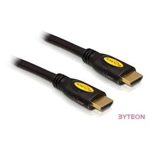 DeLock Cable High Speed HDMI with Ethernet - HDMI-A male  HDMI-A male 4K 1m