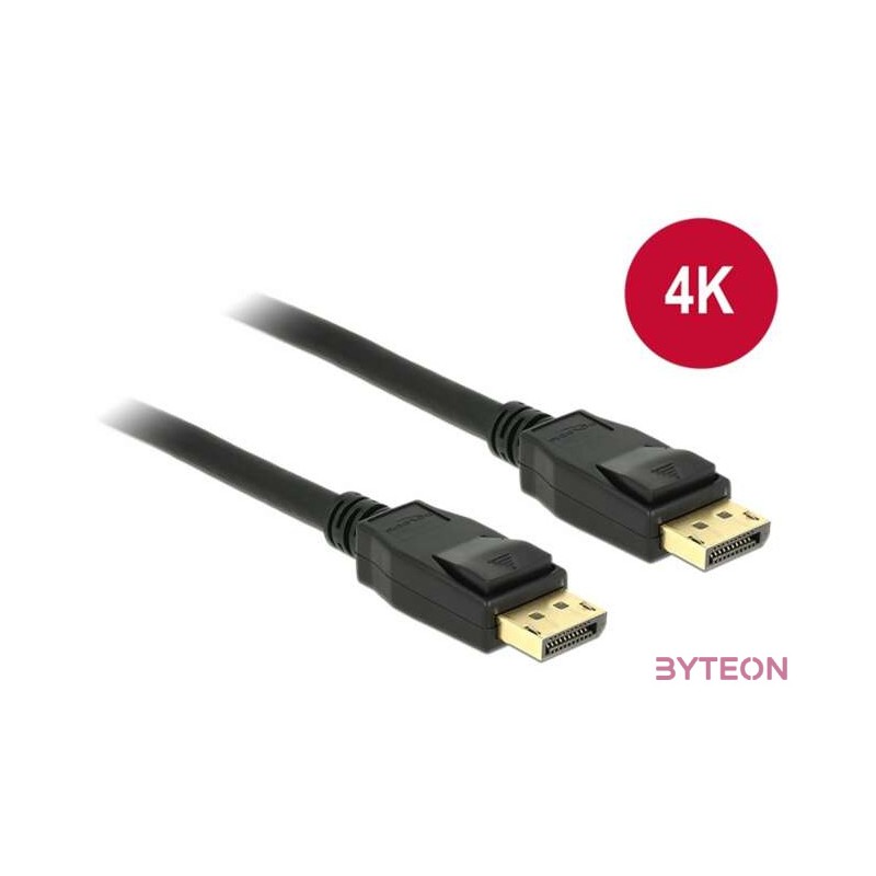 DeLock Cable Displayport 1.2 male  Displayport male 4K 5m