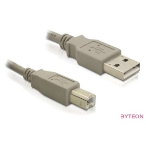 DeLock Cable USB 2.0 Type-A male  USB 2.0 Type-B male 3m